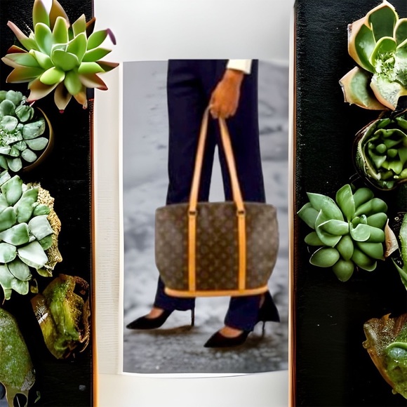 LOUIS VUITTON - VINTAGE Monogram Canvas Babylone Tote Bag - Picture 2 of 12